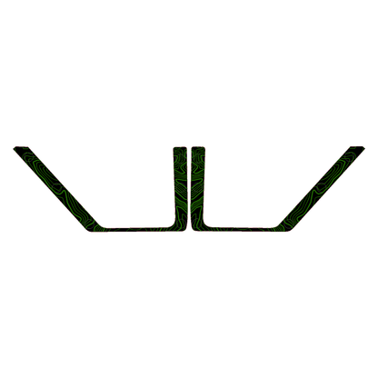 Topo Rear Door Net Trim Overlay Kit (Printed Series) - 2021+ Bronco