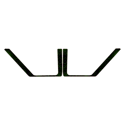 Topo Front Door Net Trim Overlay Kit (Printed Series) - 2021+ Bronco