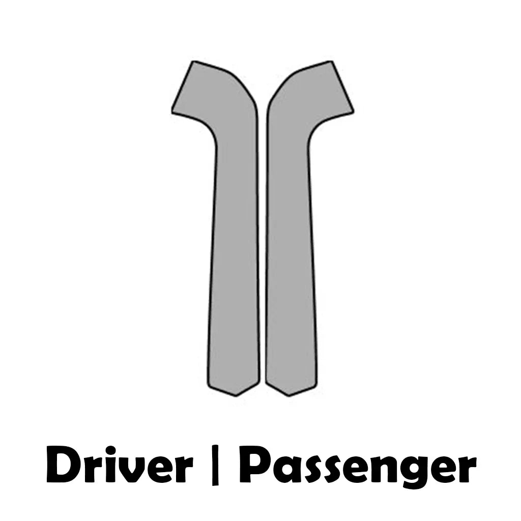 eXpert A Pillar Paint Protection Film (Clear PPF) - 2021+ Bronco - Speedlogix