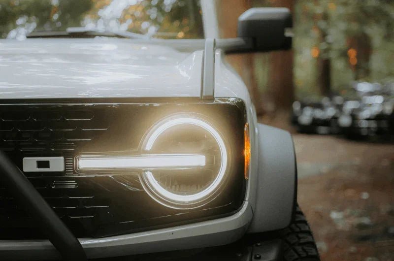 eXpert Signature Headlight Paint Protection Film (Clear PPF) - *2021+ Bronco - Speedlogix