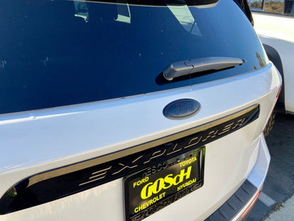 Explorer Gloss & Flat black Emblem set 2020, 2021, 2022, 2023 - Speedlogix