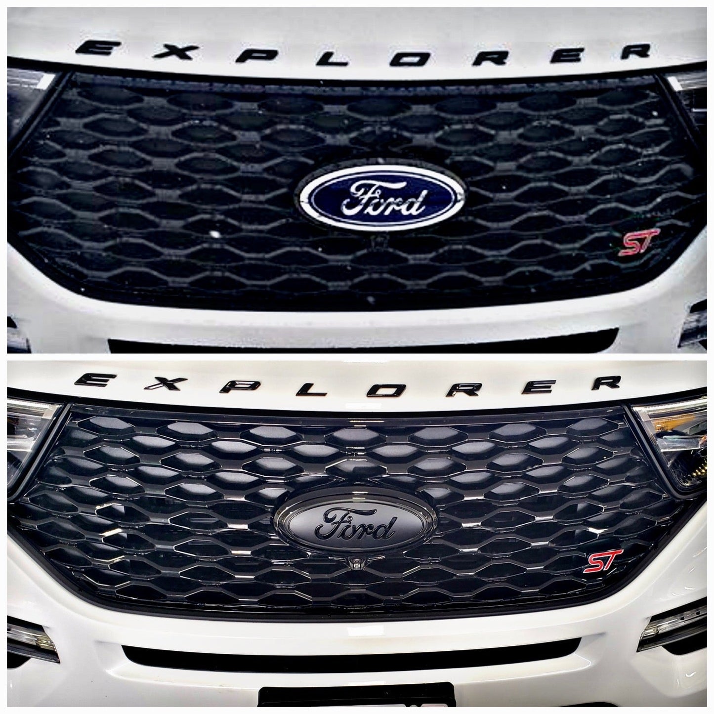 Explorer Gloss & Flat black Emblem set 2020, 2021, 2022, 2023 - Speedlogix