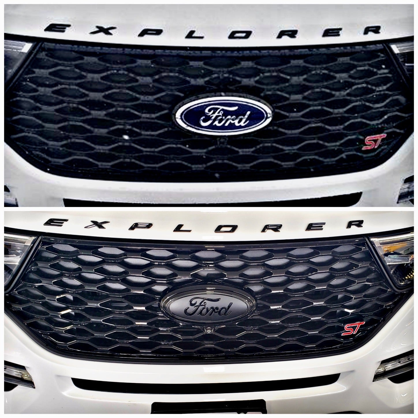 Explorer Gloss & Flat black Emblem set 2020, 2021, 2022, 2023 - Speedlogix