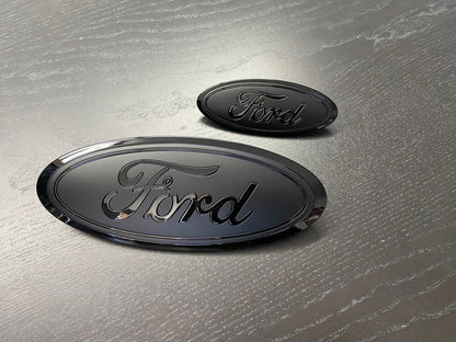 Explorer Gloss & Flat black Emblem set 2024 - 2026 - Speedlogix