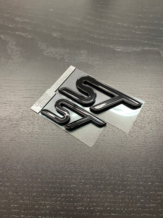 Explorer "ST" emblem set gloss Black 2020 - 2024 - Speedlogix