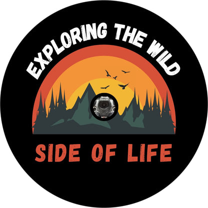 Exploring the Wild Side of Life Unique Bronco Spare Tire Cover - Speedlogix