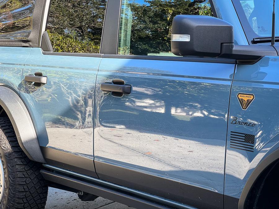 EZ Install Door Cup Protectors - 2021+ Bronco - Speedlogix