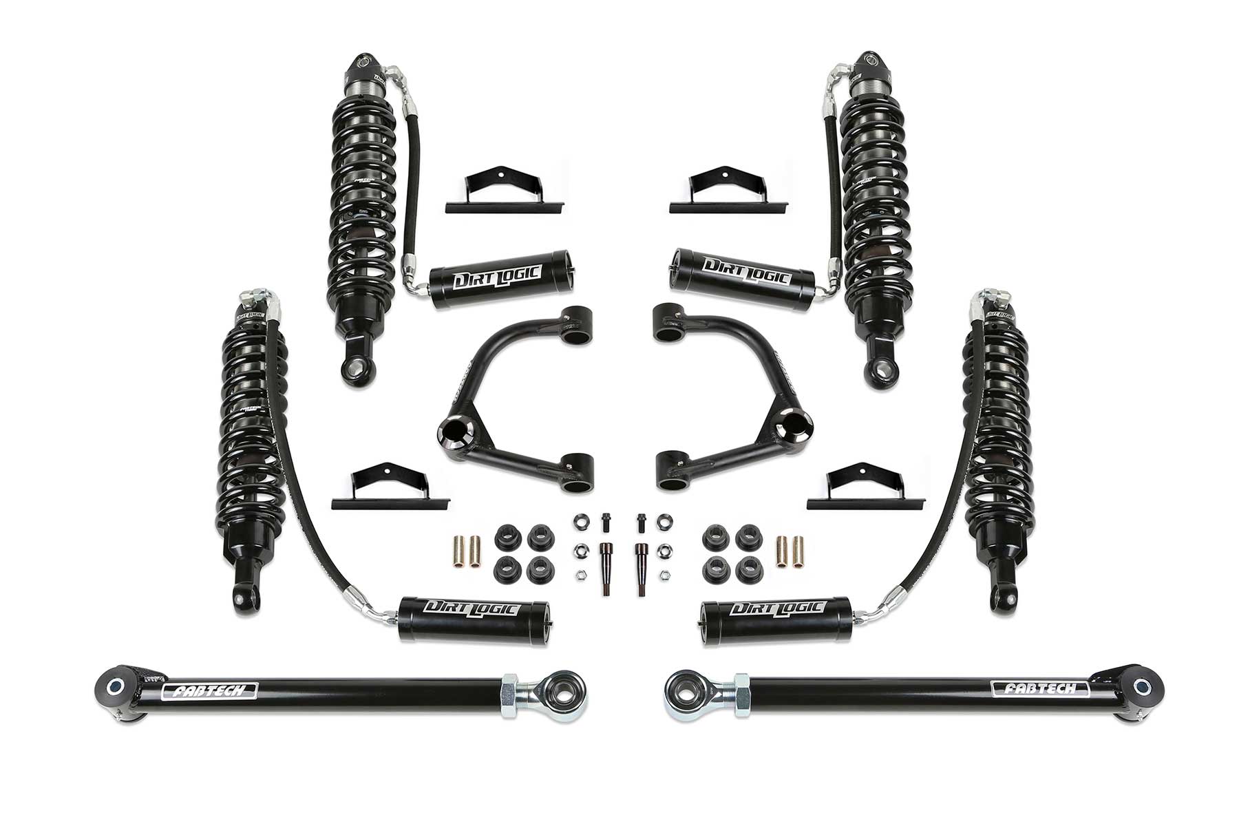 Fabtech 4" Dirt Logic Lift Kit 2021 - 2025 Bronco - Speedlogix