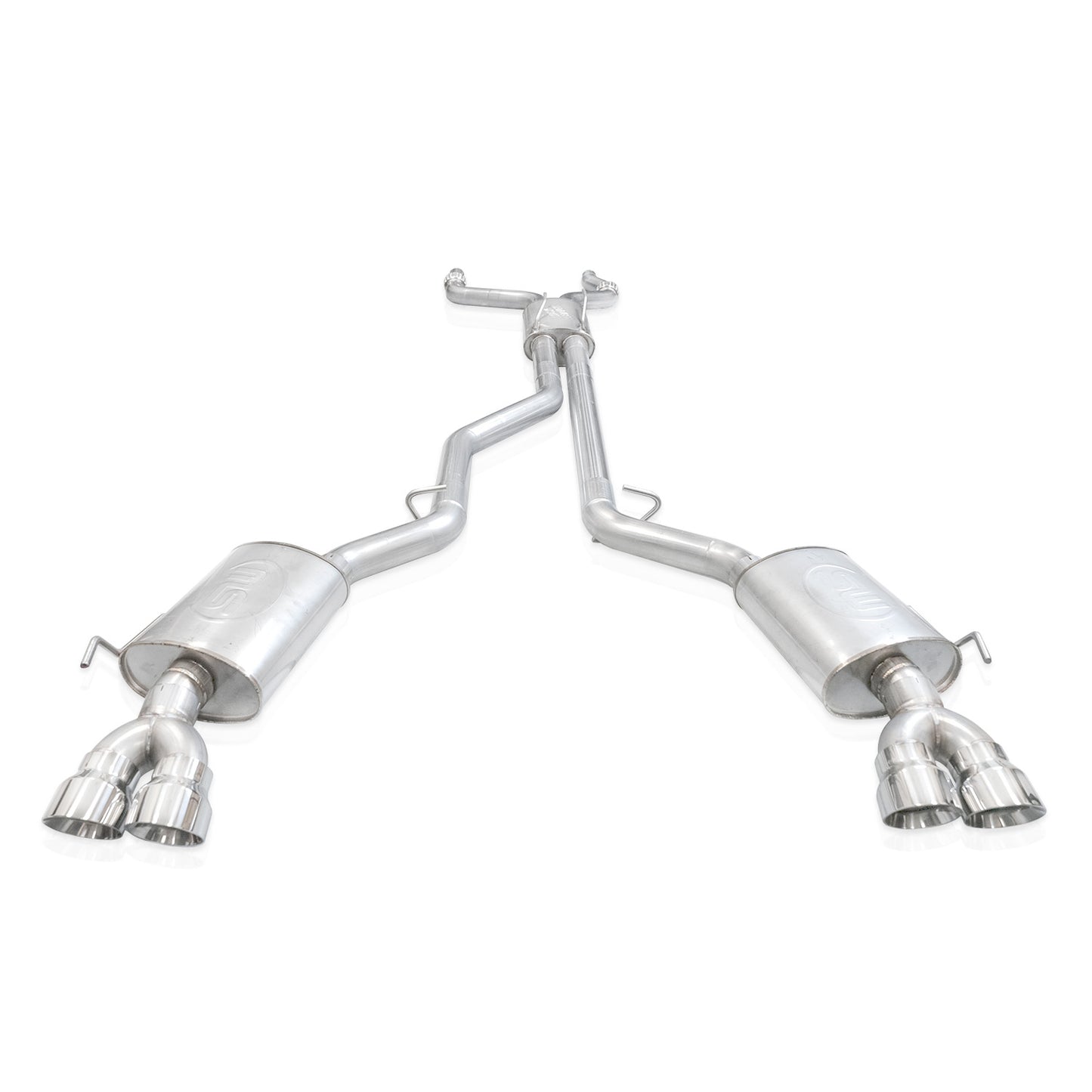 Stainless Works Cat-Back Exhaust, Polished Tips 2020-2024 Explorer ST