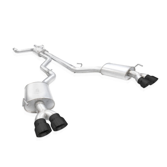 Stainless Works Cat-Back Exhaust, Black Tips 2020-2024 Explorer ST