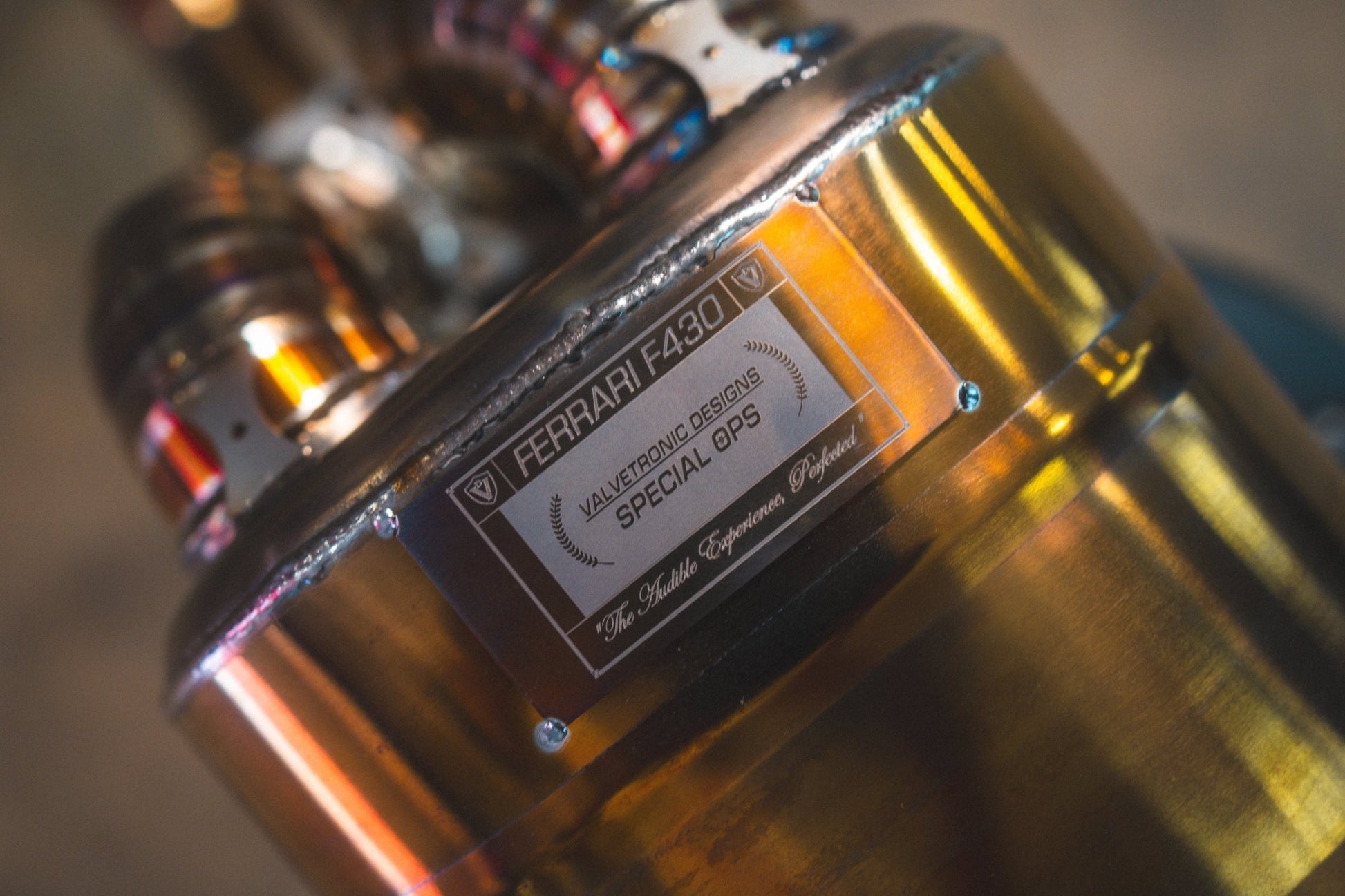 Ferrari F430 Valved Sport Exhaust System - Speedlogix