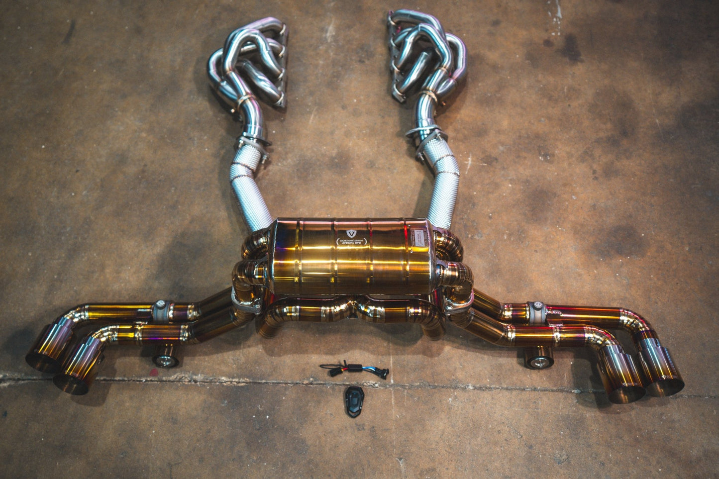 Ferrari F430 Valved Sport Exhaust System - Speedlogix