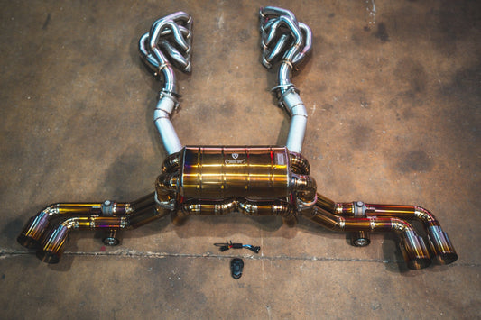 Ferrari F430 Valved Sport Exhaust System - Speedlogix