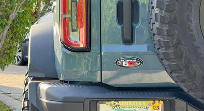 Florida FL6G Club Sticker for Rear Emblem Oval - 2021 - 2024 Bronco / Bronco Sport - Speedlogix