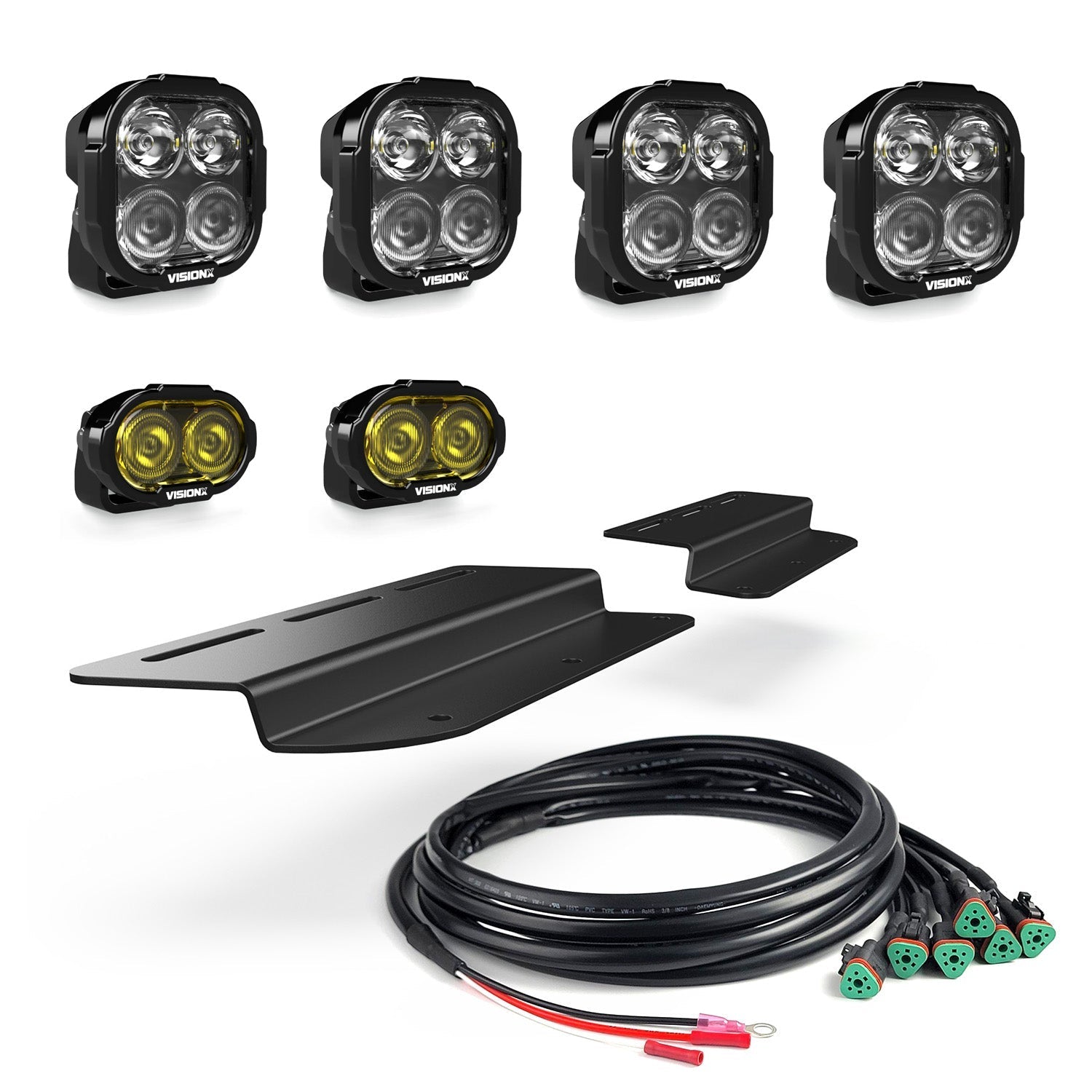 Fog Pocket LED Light Kit - Steel Bumper - Ford Bronco 2021 + - Speedlogix