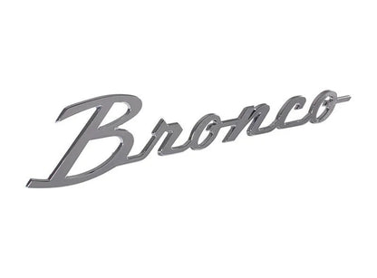 Ford Bronco Cursive Script Metal Emblem Templates - 2021+ Bronco - Speedlogix