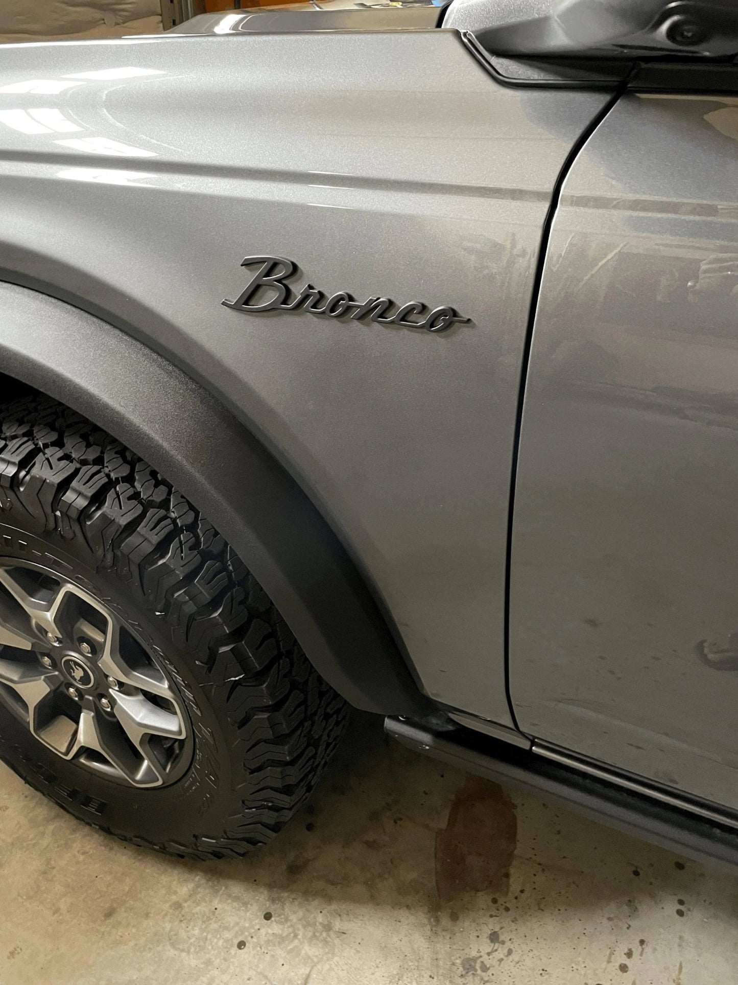 Ford Bronco Cursive Script Metal Emblem Templates - 2021+ Bronco - Speedlogix