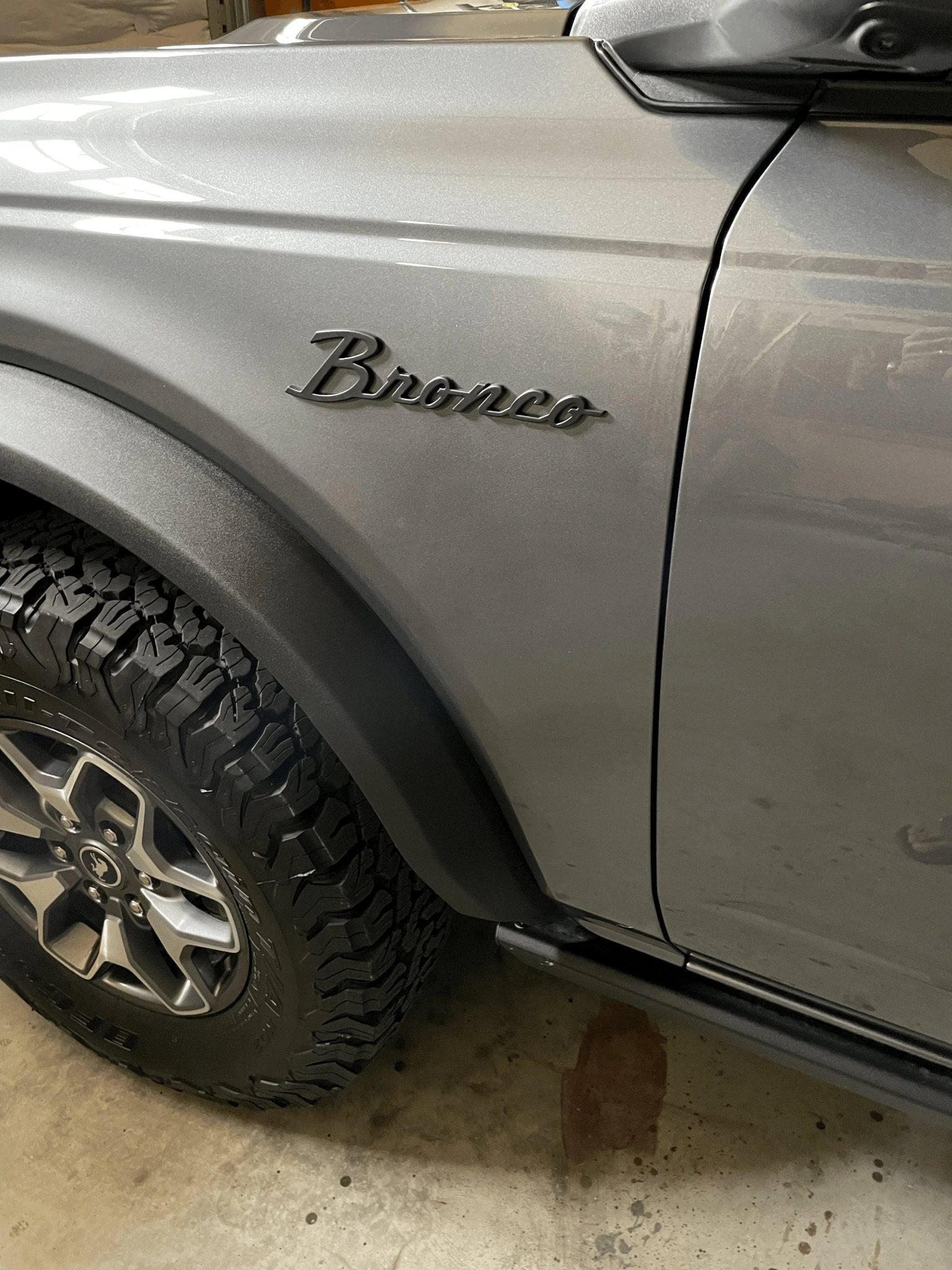 Ford Bronco Cursive Script Metal Emblem Templates - 2021+ Bronco - Speedlogix