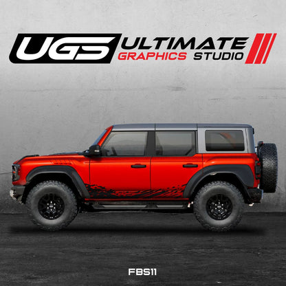 Ford Bronco Dirt Side Graphics - Speedlogix