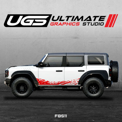 Ford Bronco Dirt Side Graphics - Speedlogix