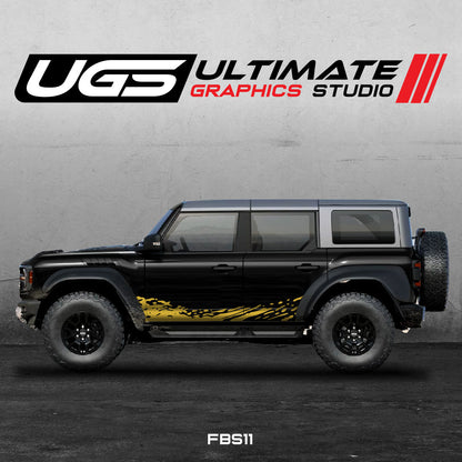 Ford Bronco Dirt Side Graphics - Speedlogix