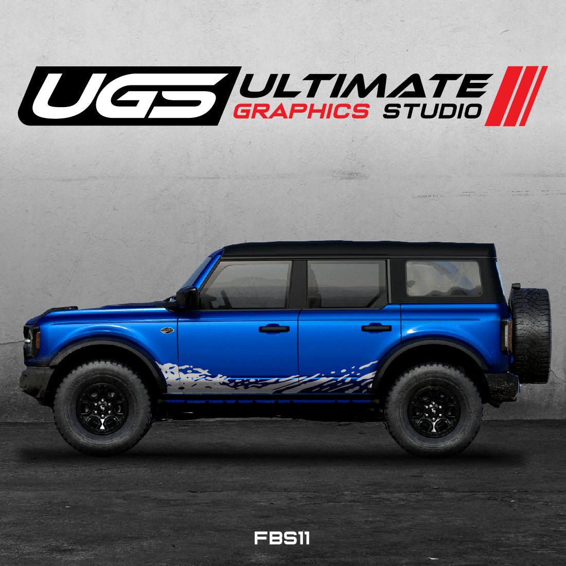 Ford Bronco Dirt Side Graphics - Speedlogix