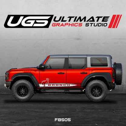 Ford Bronco Logo Bronco Side Graphics - Speedlogix