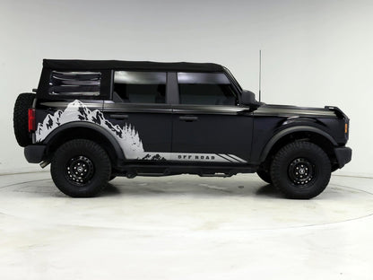 Ford Bronco Off Road Graphic Decal Sticker. Mountain Forest Overland Design. 6998 - Speedlogix