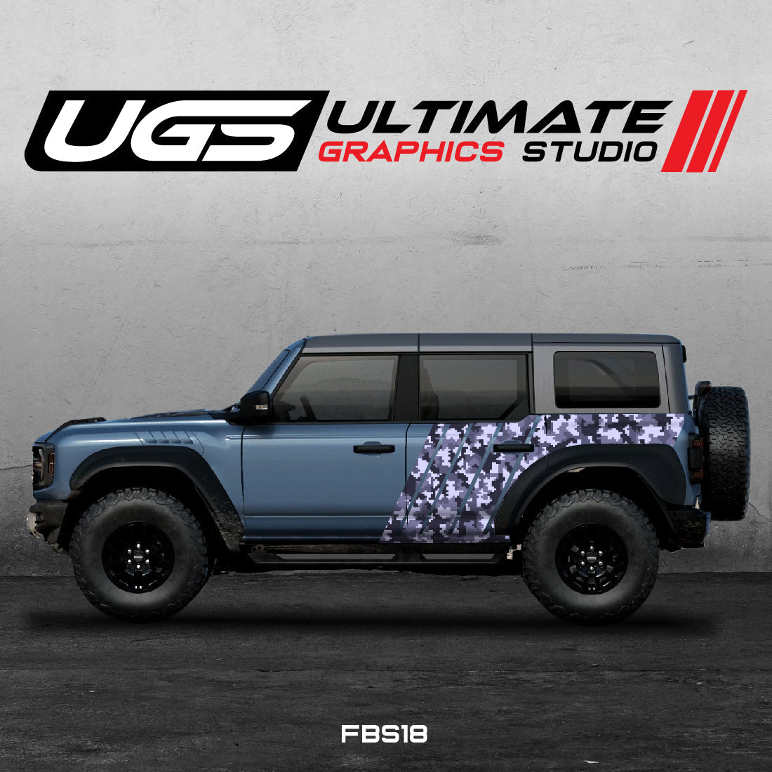 Ford Bronco Printed Graphics Kit - Speedlogix