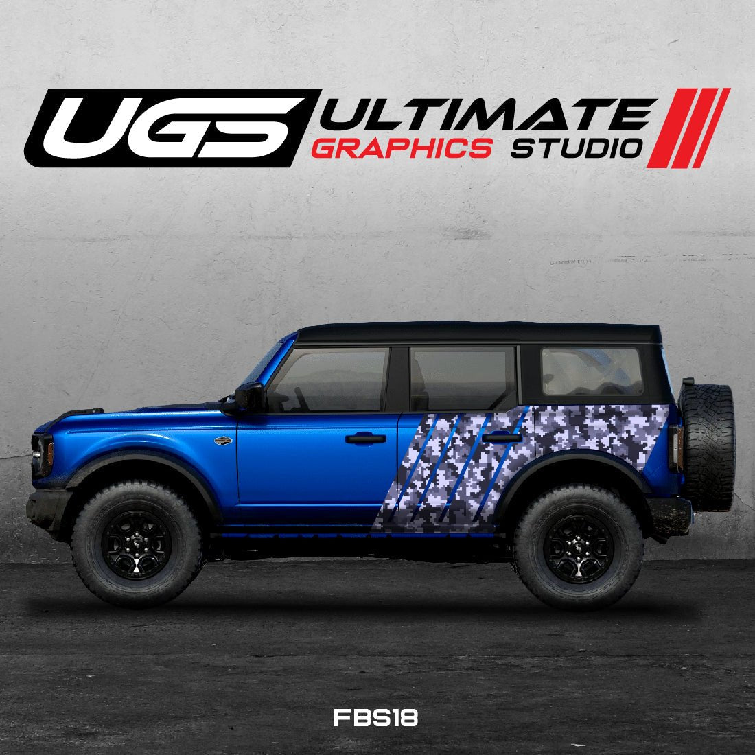 Ford Bronco Printed Graphics Kit - Speedlogix