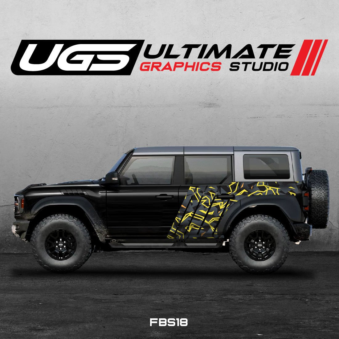 Ford Bronco Printed Graphics Kit - Speedlogix