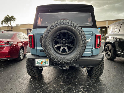 Ford Bronco Rear Oval Emblem Overlay (Tint or Solid) - 2021 - 2025 Bronco / Bronco Sport - Speedlogix