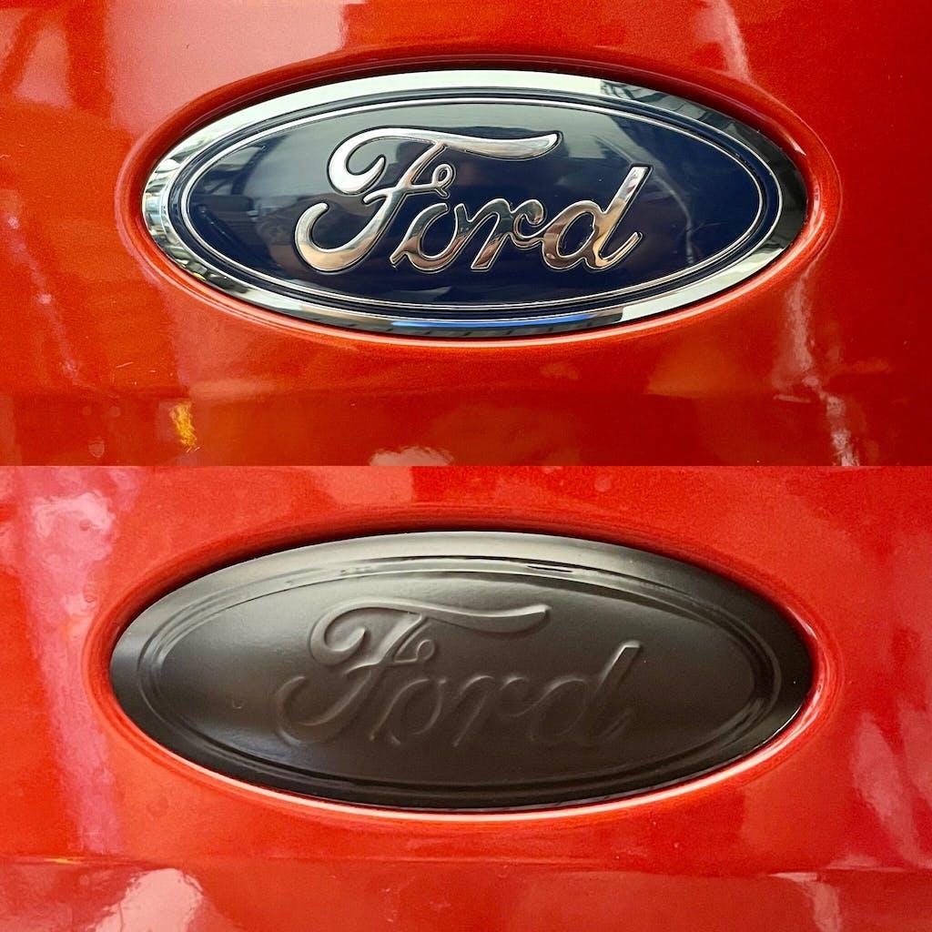 Ford Bronco Rear Oval Emblem Overlay (Tint or Solid) - 2021 - 2025 Bronco / Bronco Sport - Speedlogix