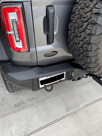 Ford Bronco Rear Oval Emblem Overlay (Tint or Solid) - 2021 - 2025 Bronco / Bronco Sport - Speedlogix