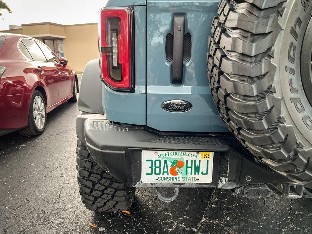 Ford Bronco Rear Oval Emblem Overlay (Tint or Solid) - 2021 - 2025 Bronco / Bronco Sport - Speedlogix