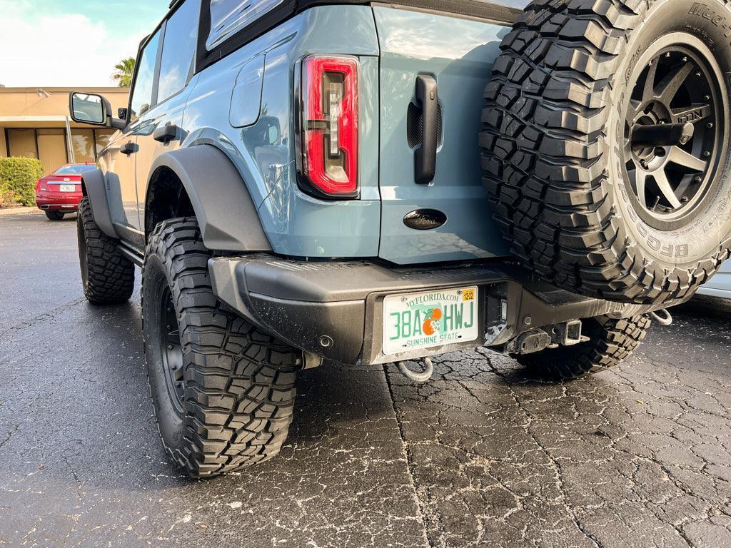 Ford Bronco Rear Oval Emblem Overlay (Tint or Solid) - 2021 - 2025 Bronco / Bronco Sport - Speedlogix