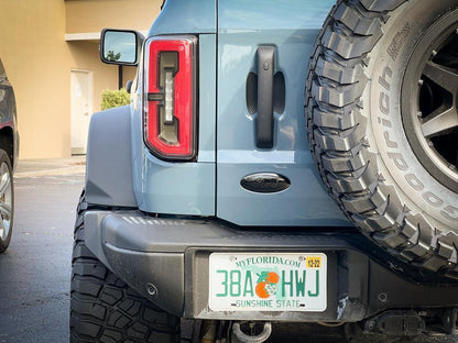 Ford Bronco Rear Oval Emblem Overlay (Tint or Solid) - 2021 - 2025 Bronco / Bronco Sport - Speedlogix