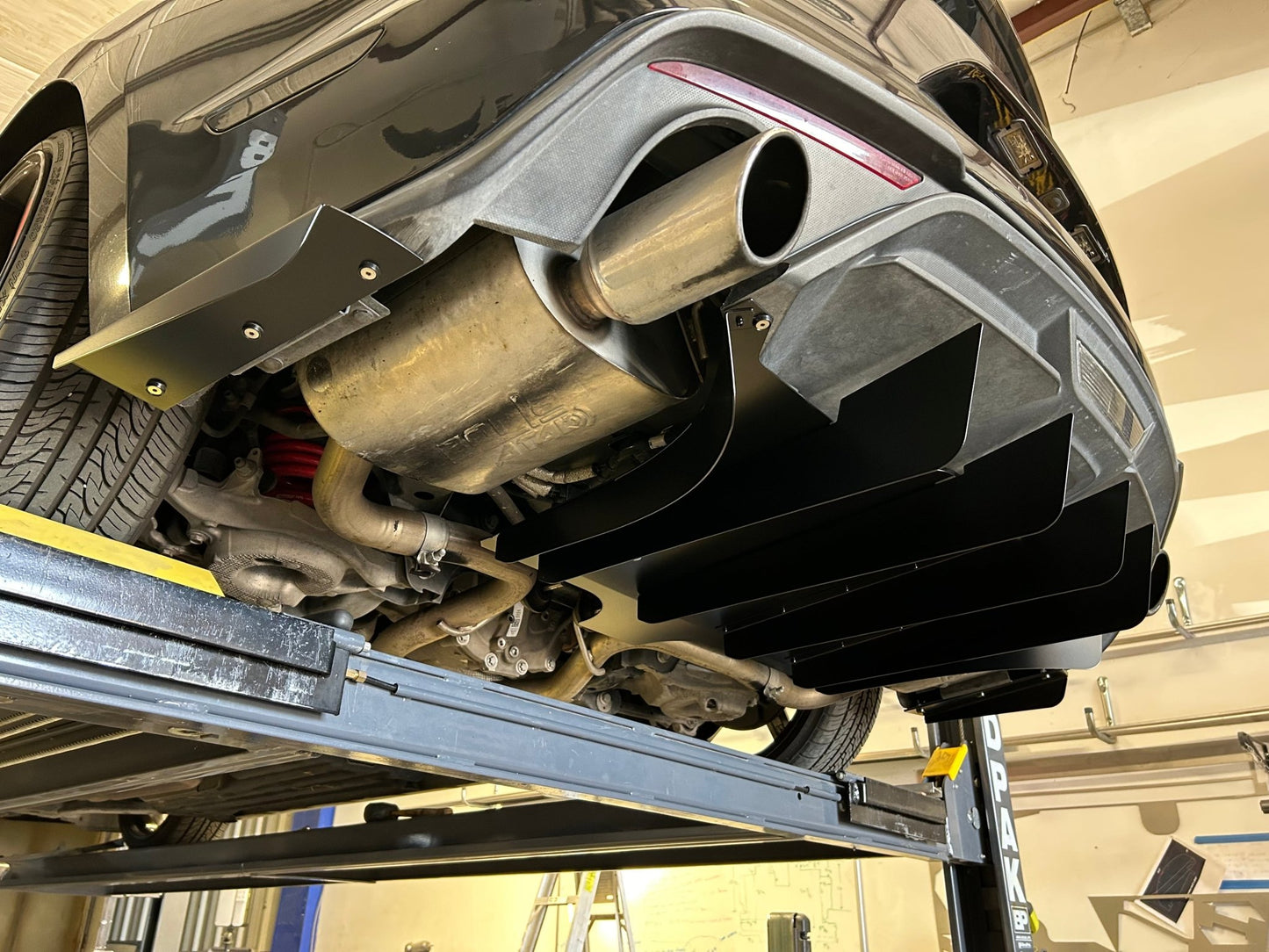 Ford Mustang (2018 - 2023) Ecoboost ATHENA Rear Diffuser & Spats - Speedlogix