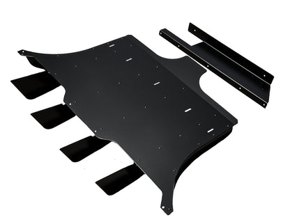 Ford Mustang (2018 - 2023) Ecoboost ATHENA Rear Diffuser & Spats - Speedlogix