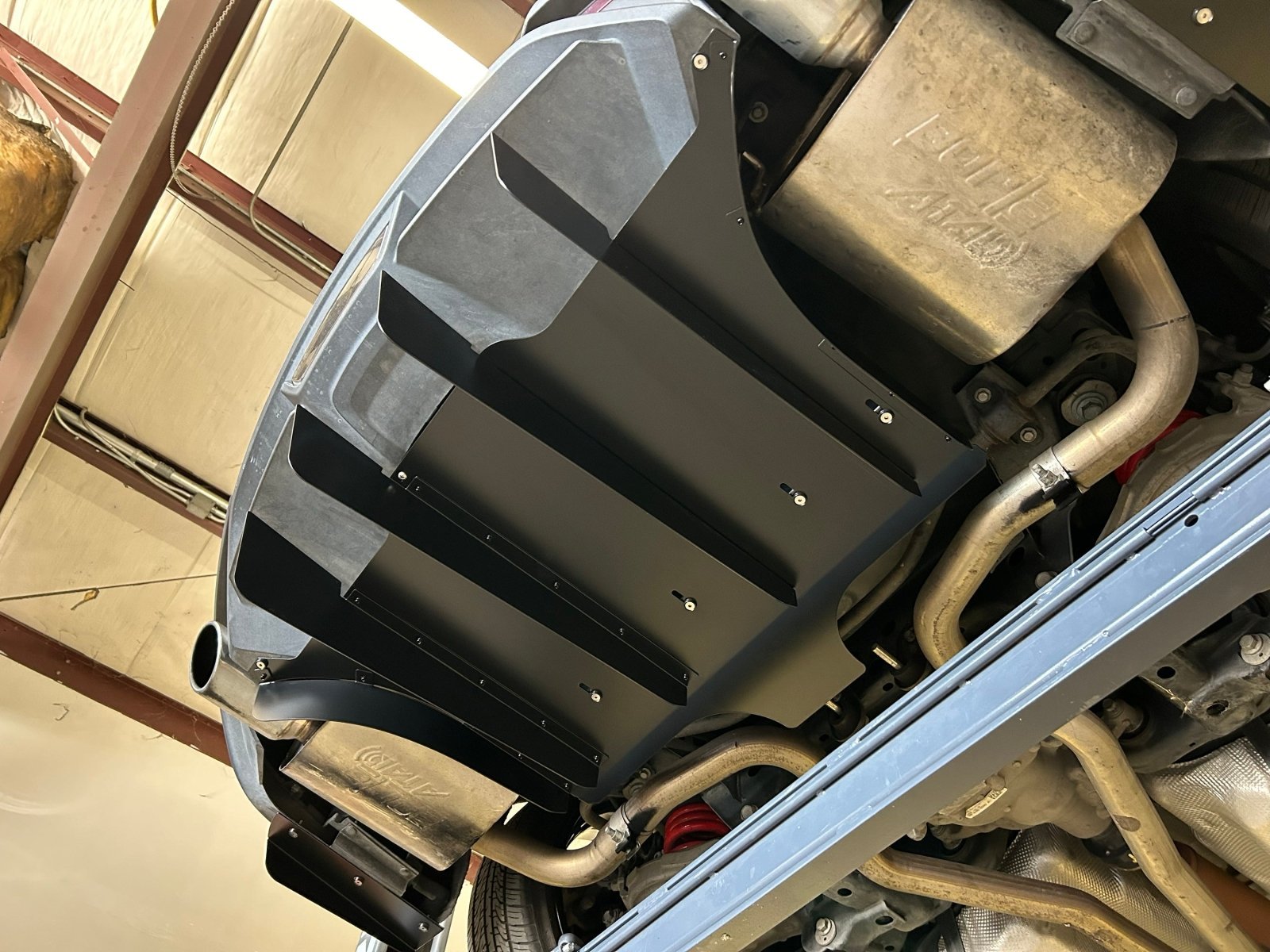 Ford Mustang (2018 - 2023) Ecoboost ATHENA Rear Diffuser & Spats - Speedlogix