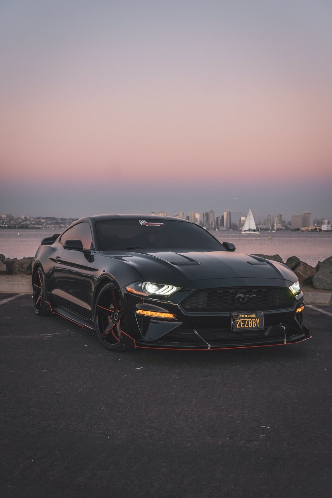 Ford Mustang (2018 - 2023) Ecoboost/GT CHAOS Front Splitter - Speedlogix