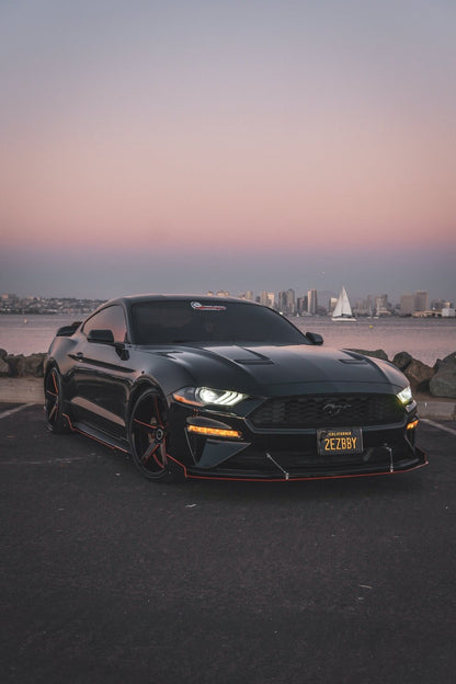 Ford Mustang (2018 - 2023) Ecoboost/GT CHAOS Front Splitter - Speedlogix