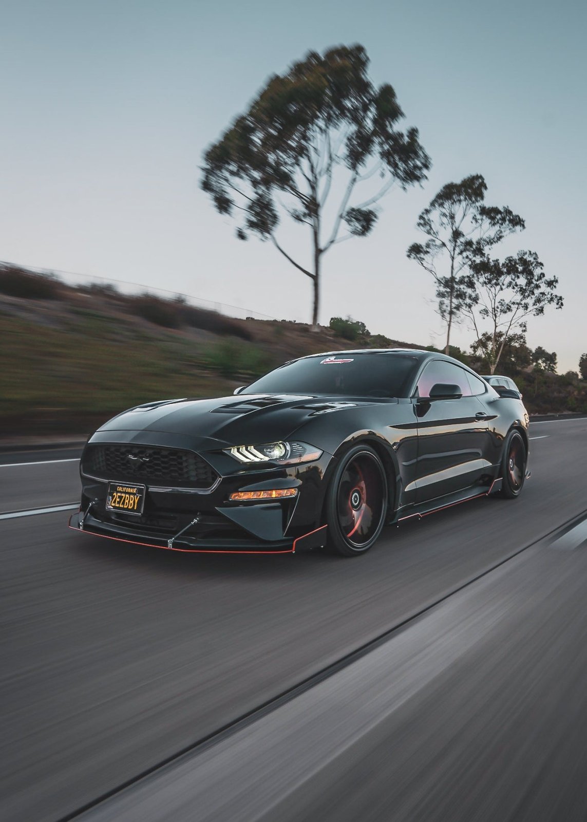 Ford Mustang (2018 - 2023) Ecoboost/GT CHAOS Front Splitter - Speedlogix