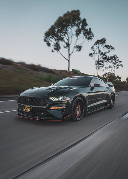 Ford Mustang (2018 - 2023) Ecoboost/GT CHAOS Front Splitter - Speedlogix