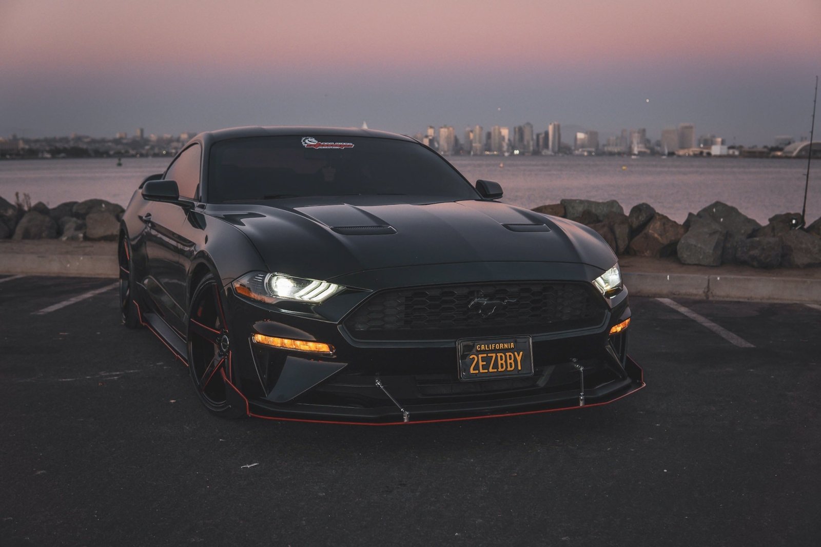 Ford Mustang (2018 - 2023) Ecoboost/GT CHAOS Front Splitter - Speedlogix