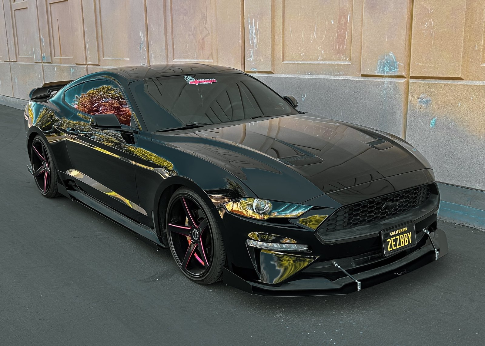 Ford Mustang (2018 - 2023) Ecoboost/GT CHAOS Front Splitter - Speedlogix