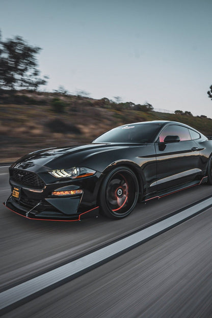 Ford Mustang (2018 - 2023) Ecoboost/GT CHAOS Front Splitter - Speedlogix