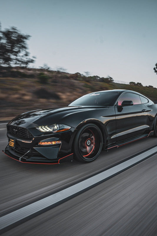 Ford Mustang (2018 - 2023) Ecoboost/GT CHAOS Front Splitter - Speedlogix