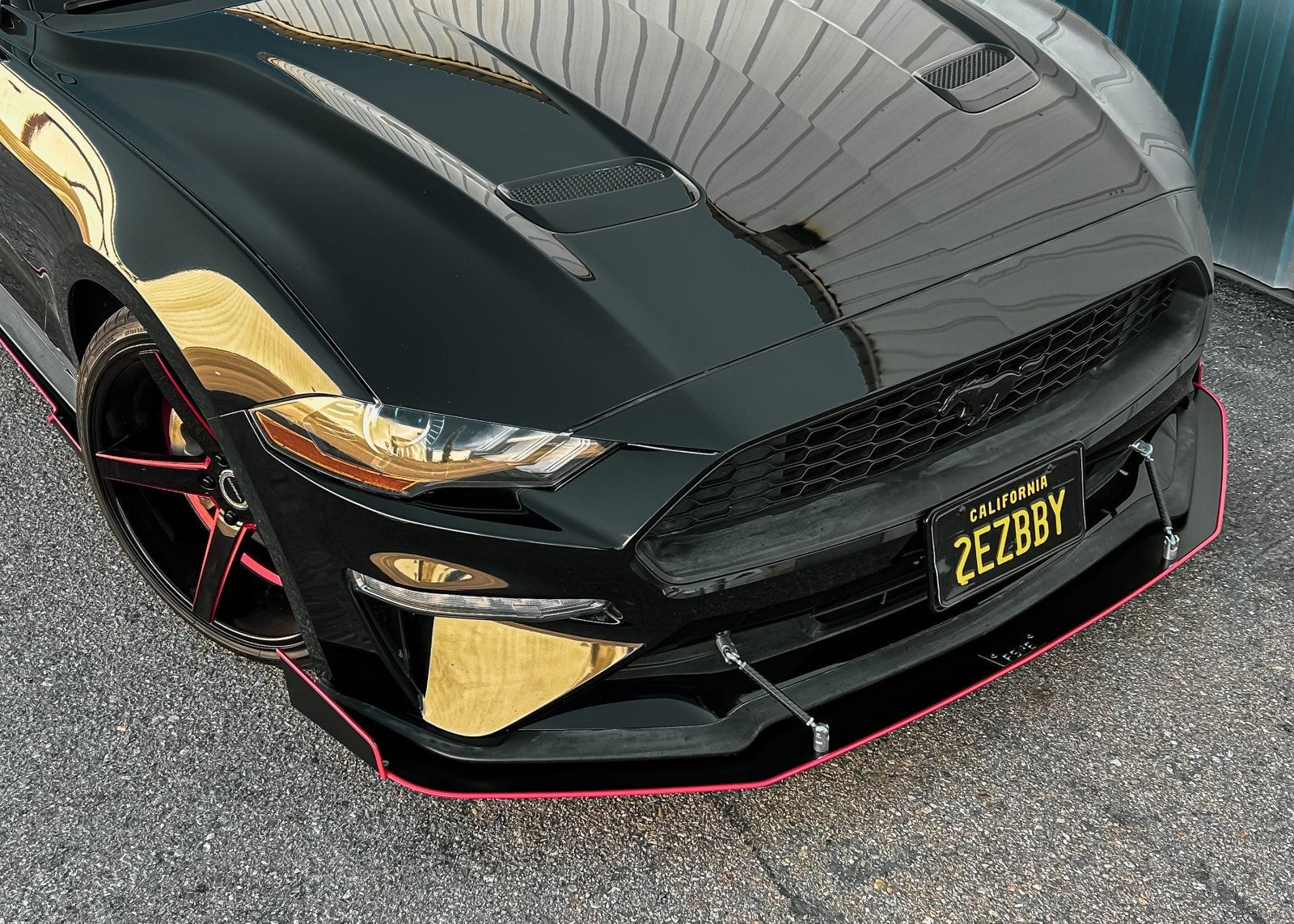 Ford Mustang (2018 - 2023) Ecoboost/GT CHAOS Front Splitter - Speedlogix