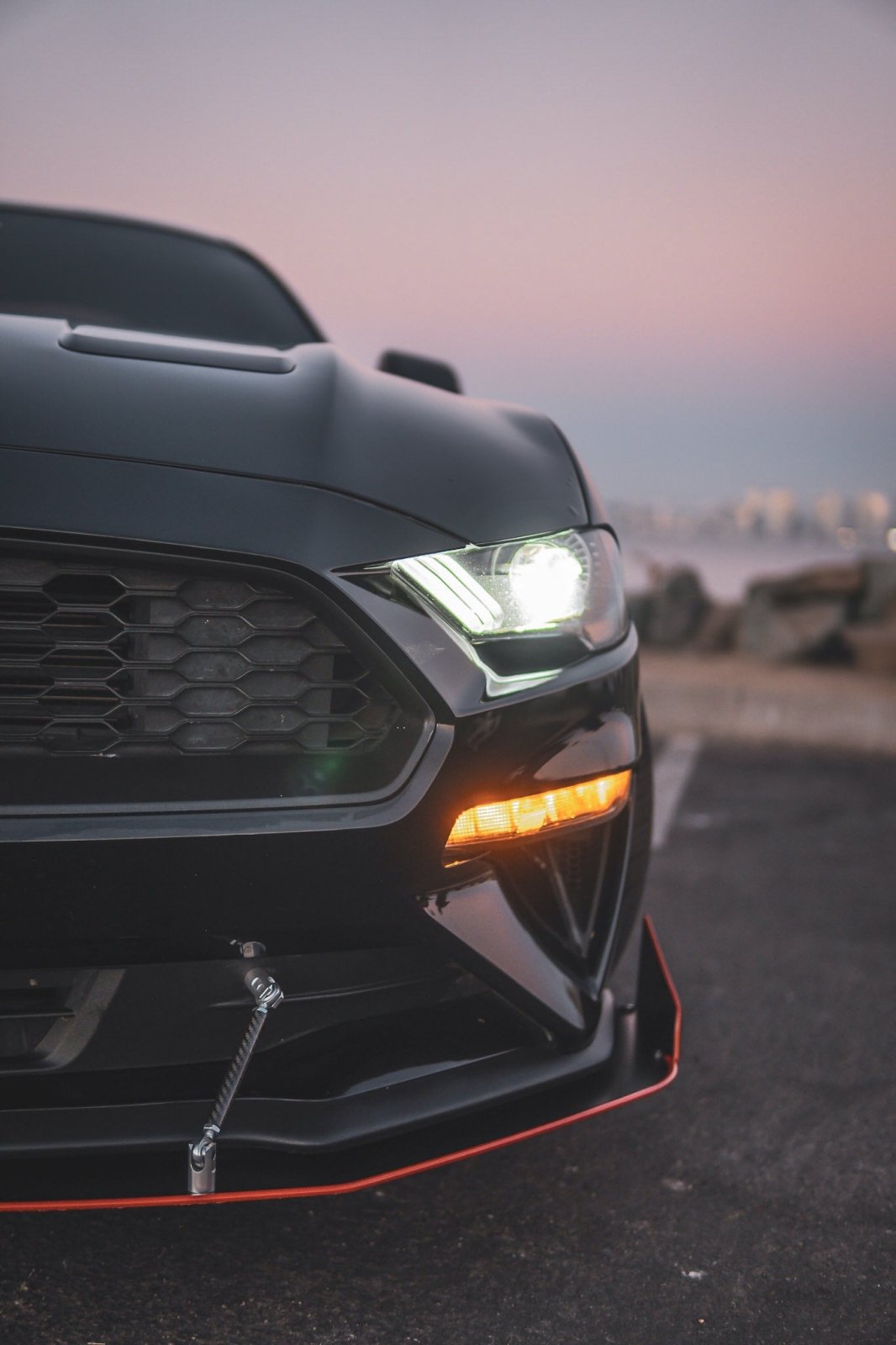 Ford Mustang (2018 - 2023) Ecoboost/GT CHAOS Front Splitter - Speedlogix